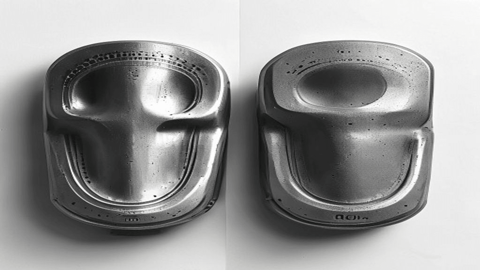 Vacuum forming mould and foaming mould on factory floor