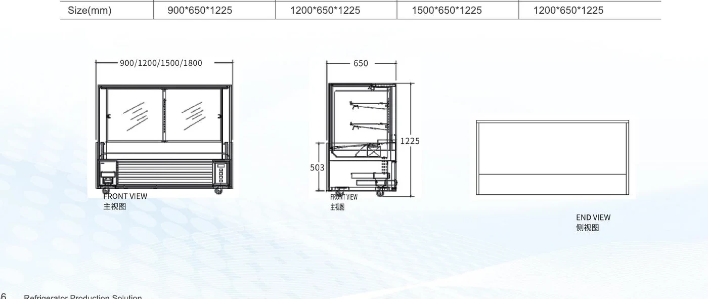 Mold for Cake / Dessert Display Cabinet