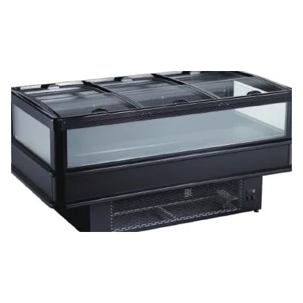 Refrigerator cabinet type produced by mold-island-freezer mould — variant A from UREXCEED catalog