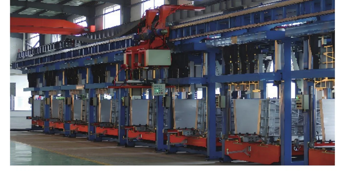 UREX-LINEAR — 6-to-8 Station Linear PU Production Line (Multi-spec Mixed Production)